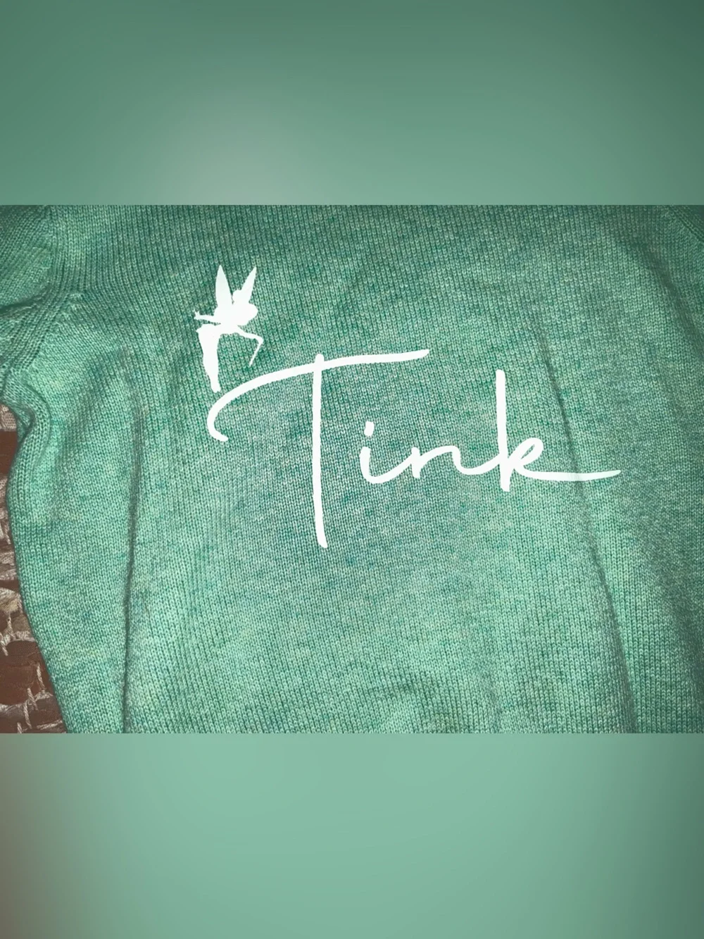 Janie and Jack Mint Green Tink Pullover Sweater
